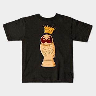 Owl Chess Kids T-Shirt